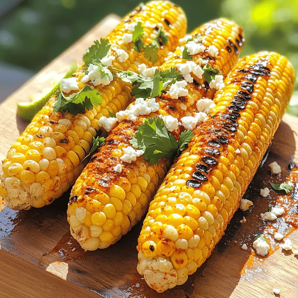 Chili Lime Grilled Corn Flavorful Summer Side Dish
