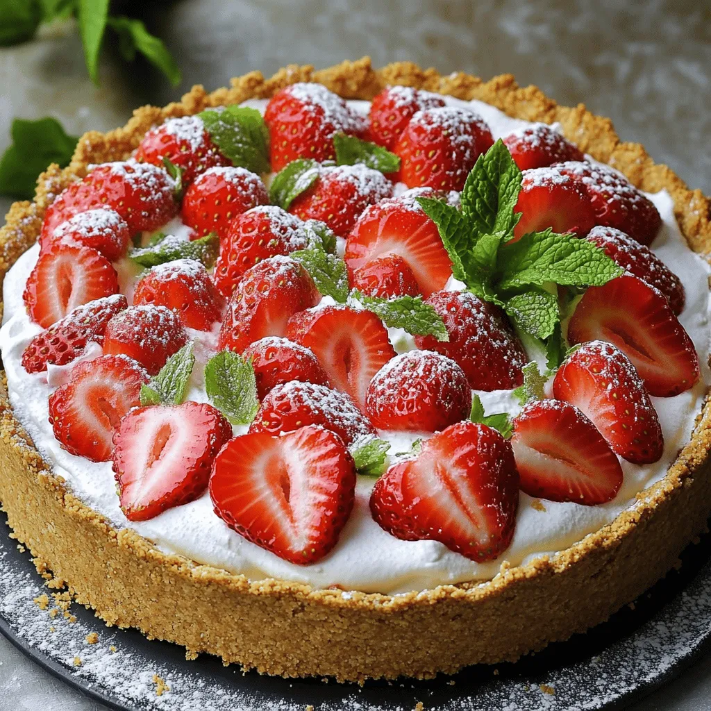 Fresh Strawberry Yum Yum Delightful Dessert Recipe
