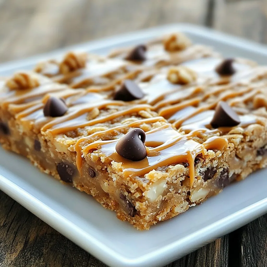 Peanut Butter Oatmeal Bars Energizing Snack Delight
