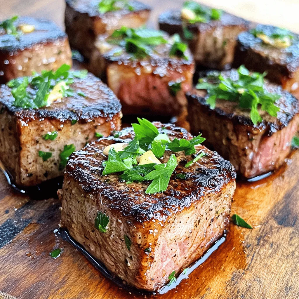 Garlic Butter Steak Bites Quick and Flavorful Treat