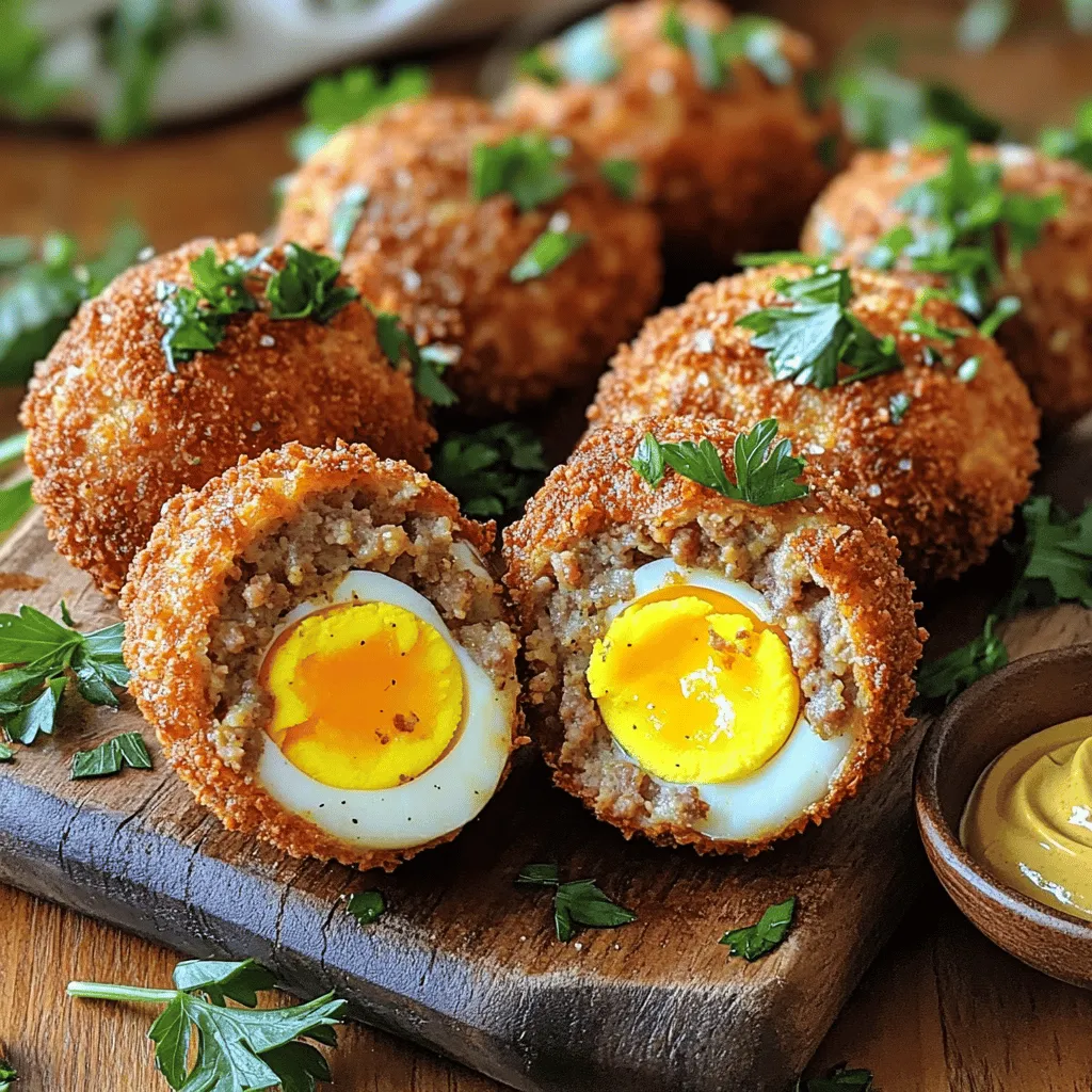 Scotch eggs have a rich and tasty history. They likely began in England during the 18th century. Some say they came from a recipe in London. Others believe they trace back to the Scots. The name