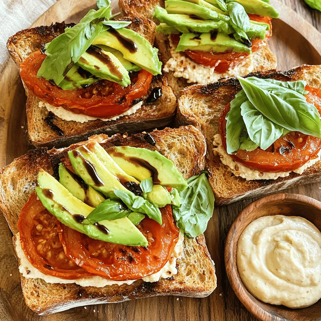 Roasted Tomato Sandwiches with Vegan Aioli Delight