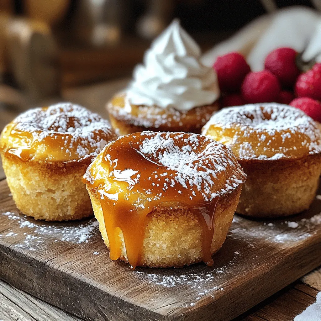 Delicious Caramel Flan Muffins Easy and Tasty Treat