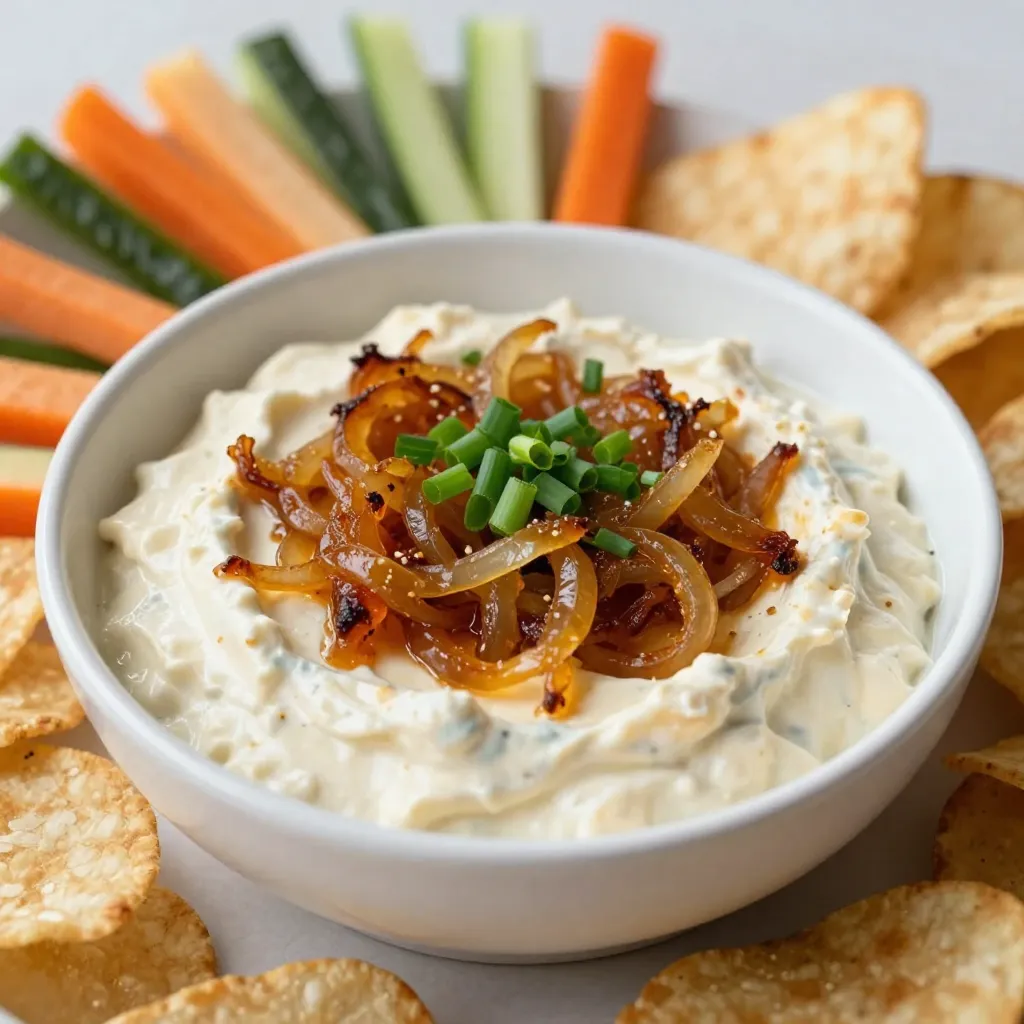 Caramelized Onion Dip Savory and Flavorful Treat