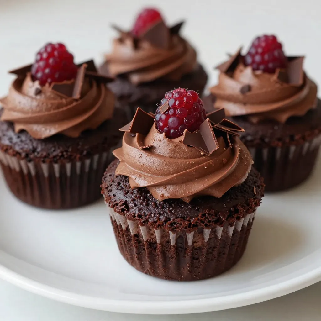 Chocolate Mousse Cupcakes Divine and Decadent Treat