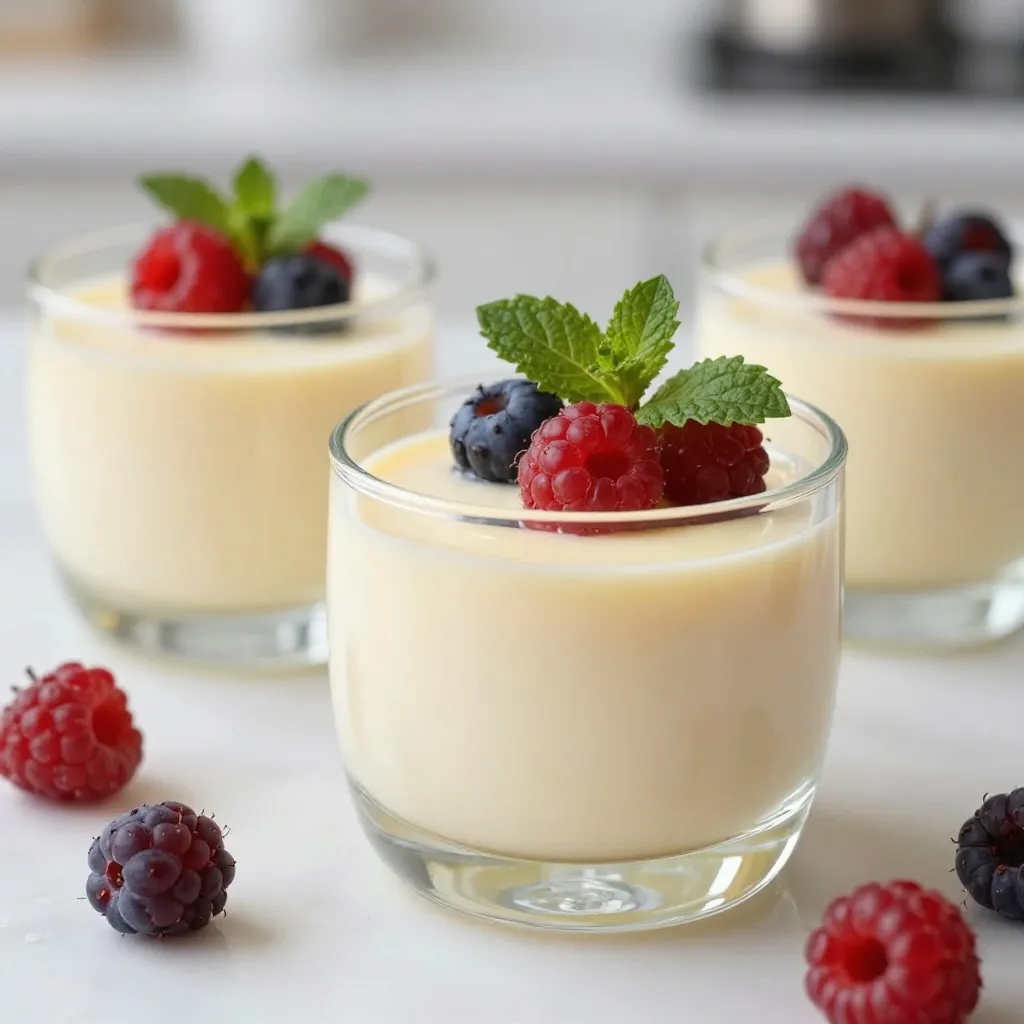 Vanilla Bean Panna Cotta Creamy Delight Recipe