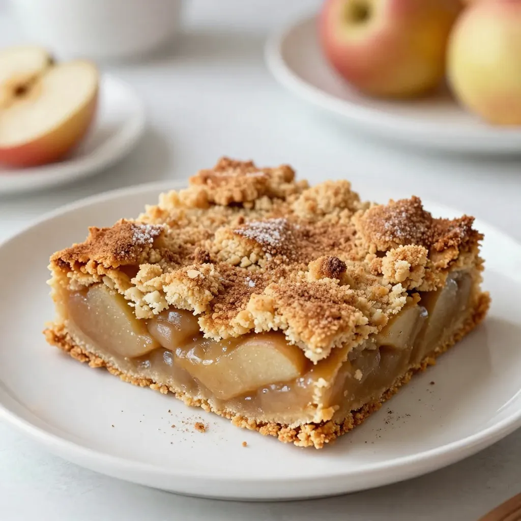Snickerdoodle Apple Pie Bars Tasty Dessert Recipe