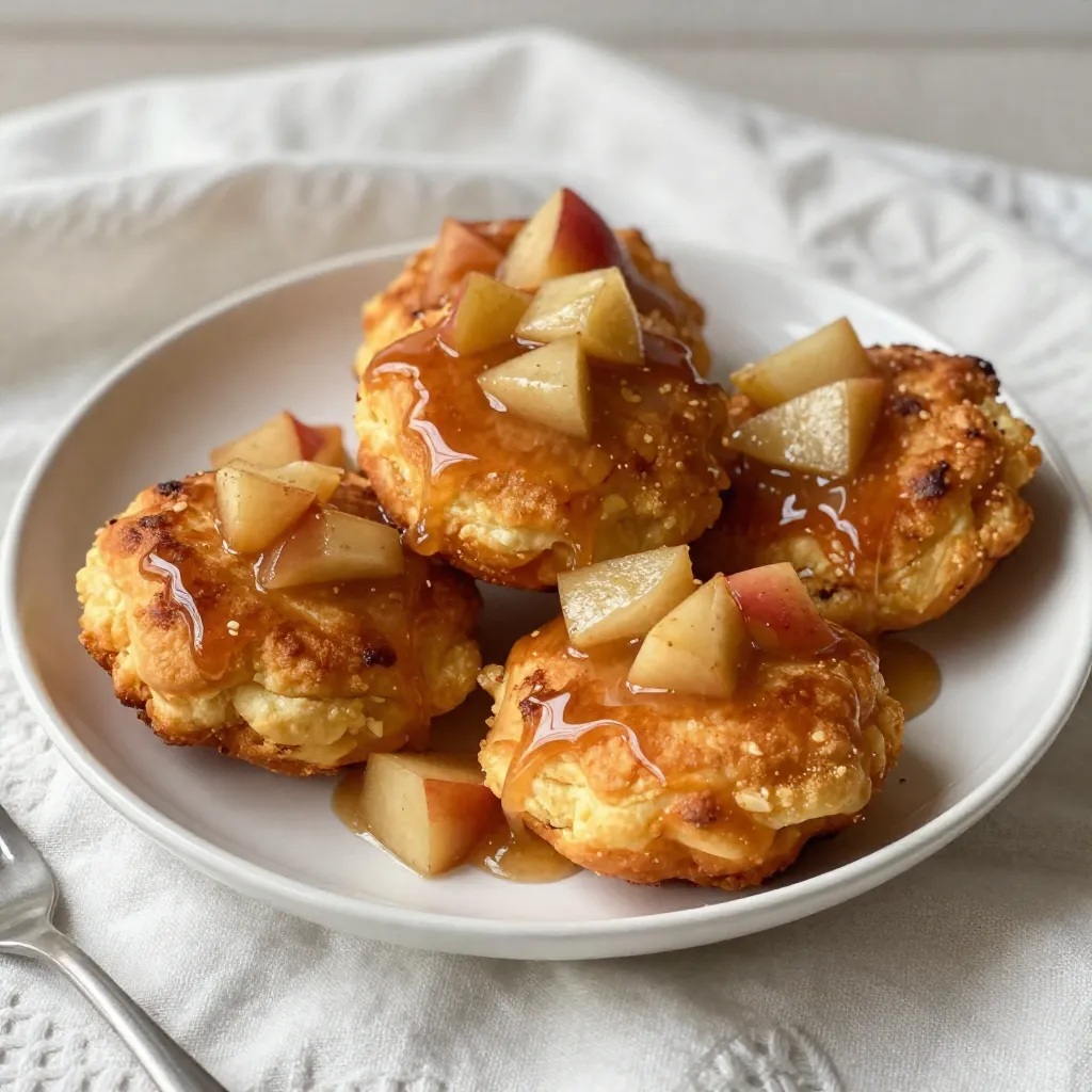 Maple Glazed Apple Fritters Irresistible Treat Recipe