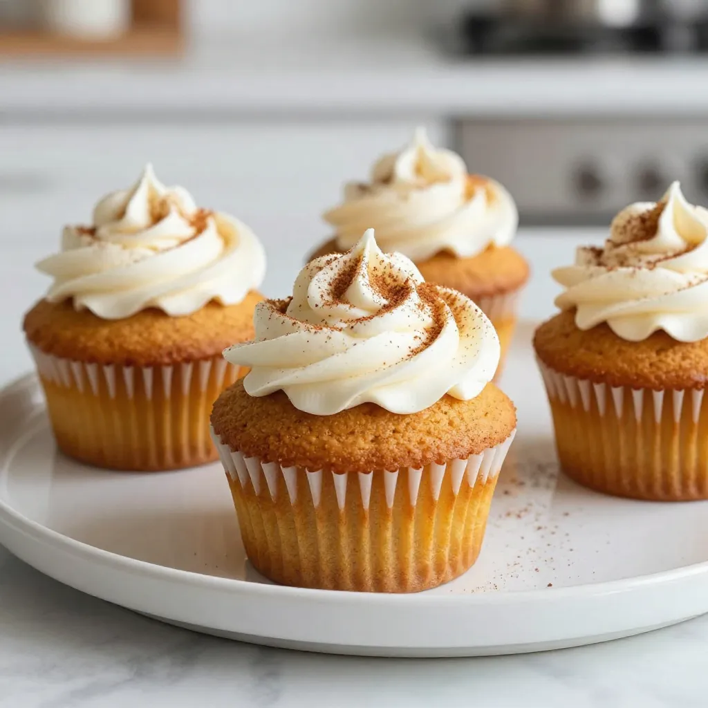 Pumpkin Spice Latte Cupcakes Irresistible Treats