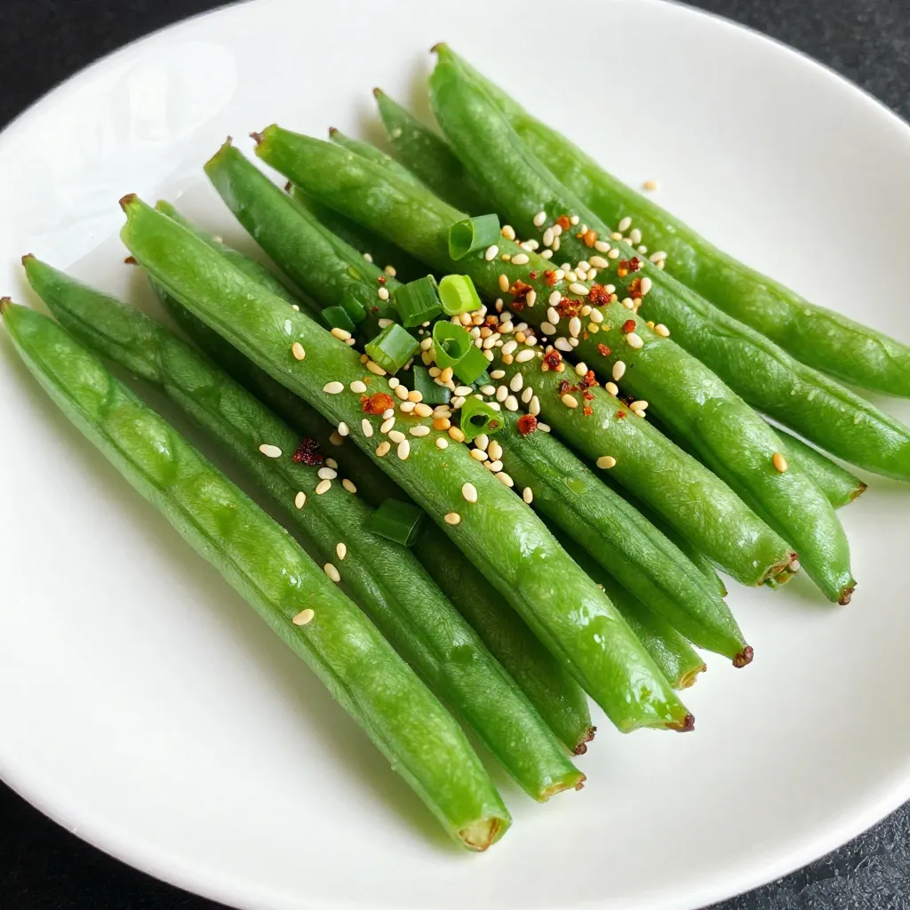 Sesame Garlic Green Beans Flavorful and Easy Recipe