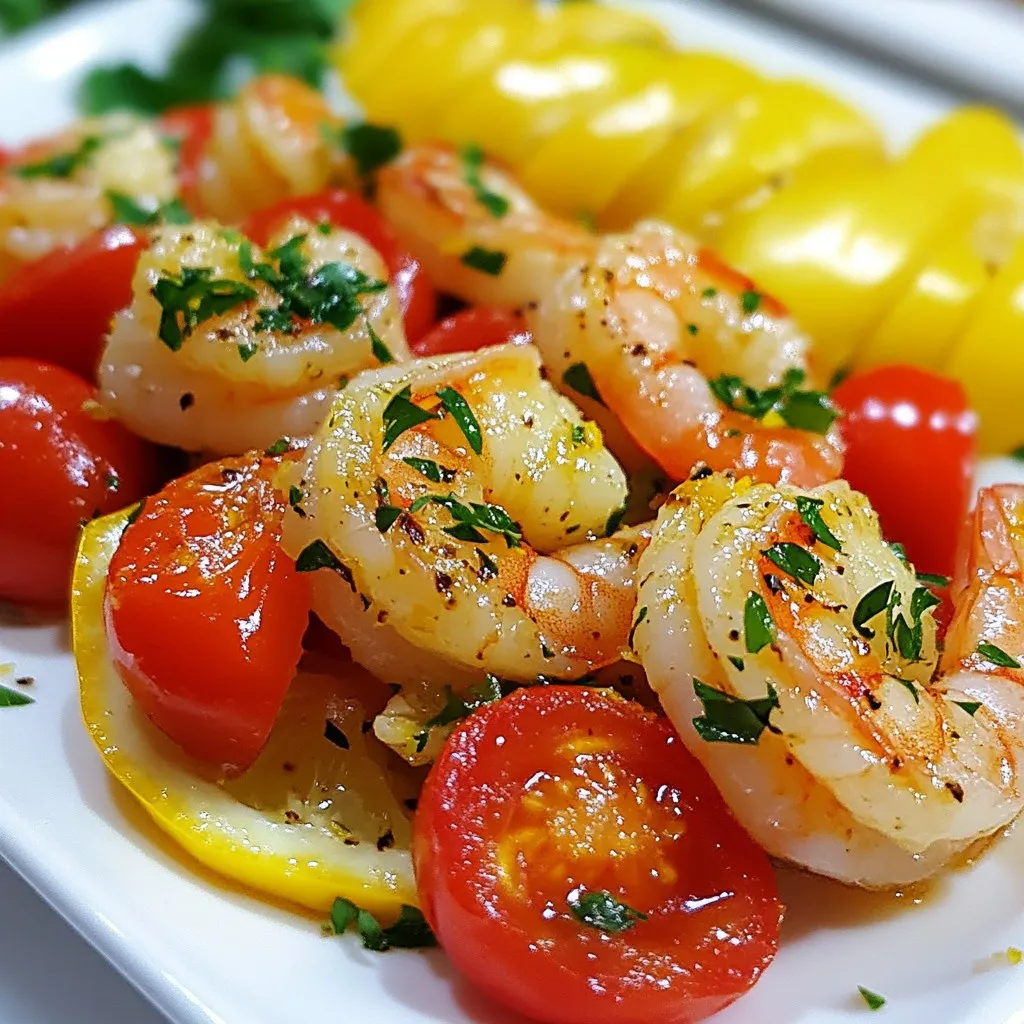 Lemon Garlic Shrimp Foil Packs Easy and Flavorful Dish