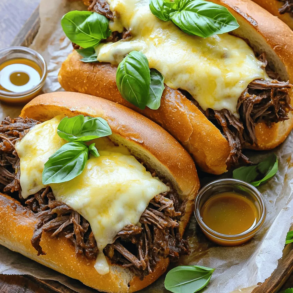 For a great Crockpot Italian Beef Sandwich, you need a few key items. The main ingredient is a beef chuck roast. This cut is flavorful and tender after slow cooking. Aim for three pounds to make enough for eight sandwiches.