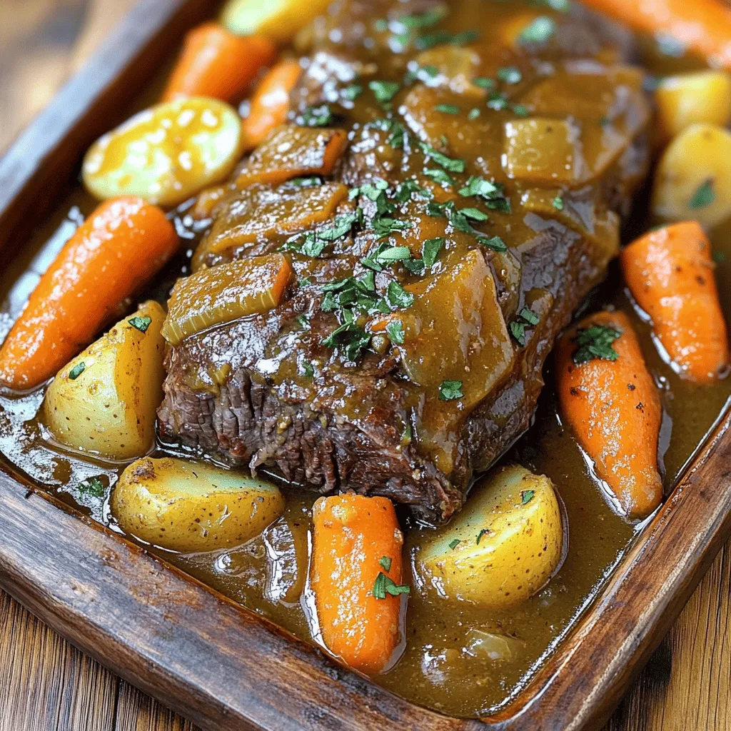 The Best Pot Roast &#038; Gravy You&#8217;ll Ever Taste Delight