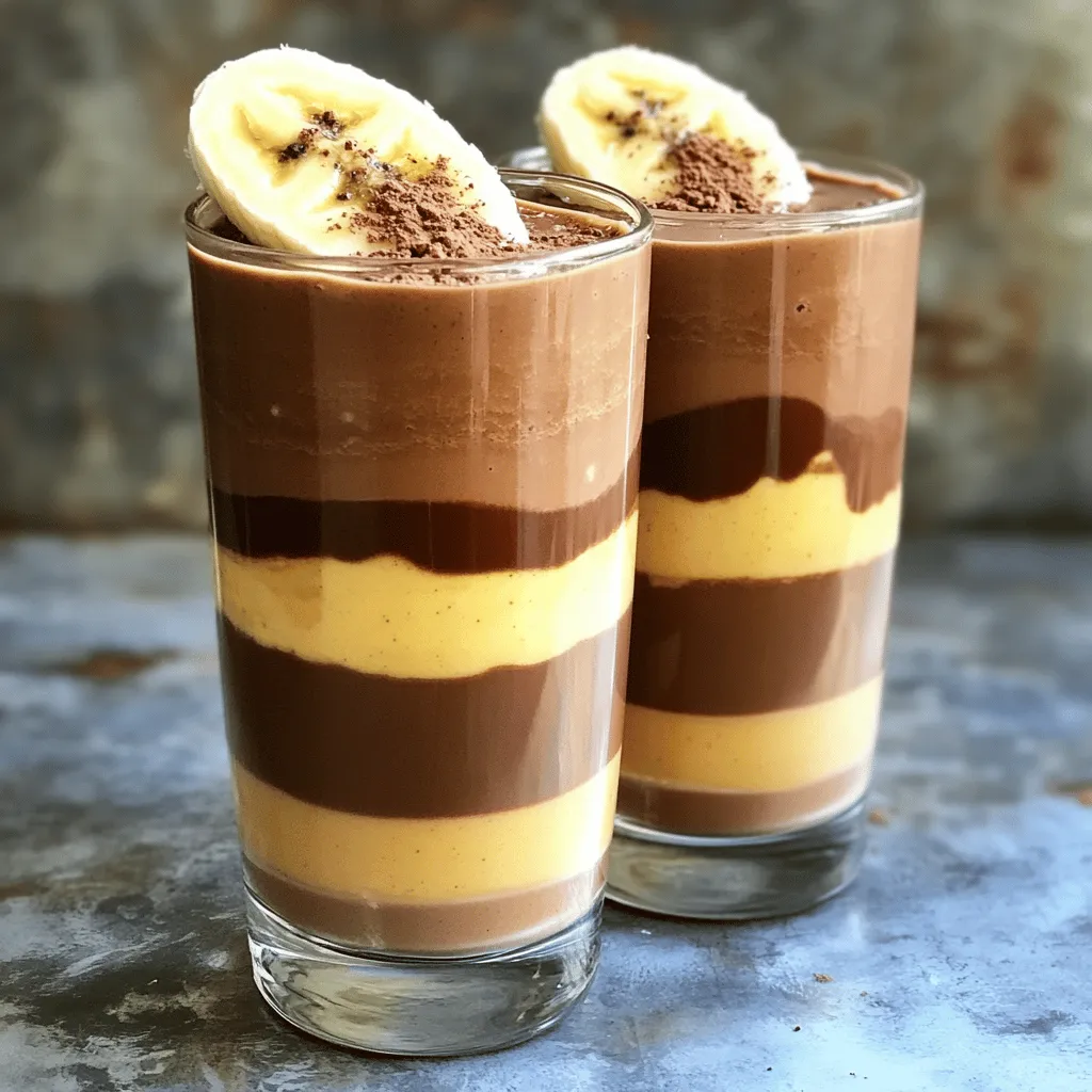 Chocolate Banana Smoothie Delightful and Nutritious Drink