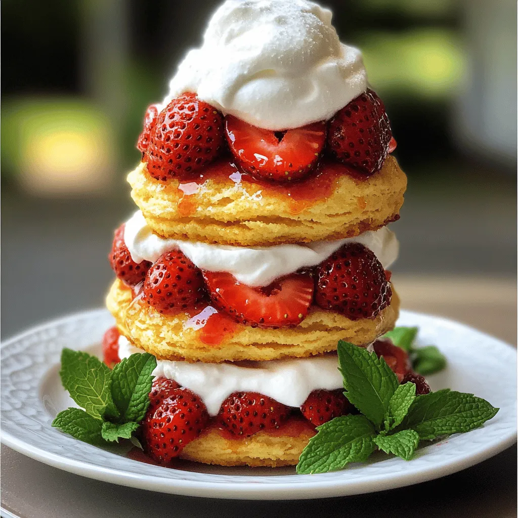 Easy Strawberry Shortcake Delightful and Fresh Treat