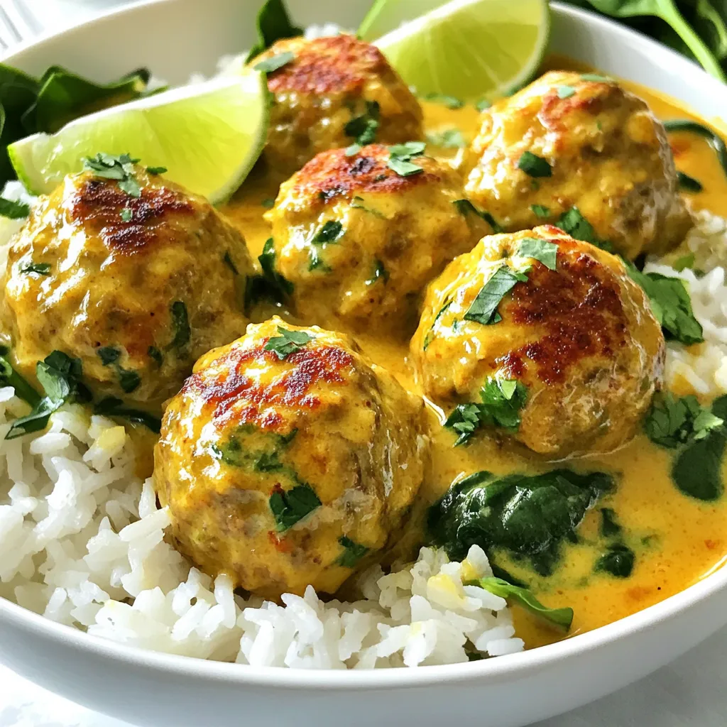 Coconut Curry Meatballs Flavorful and Easy Recipe