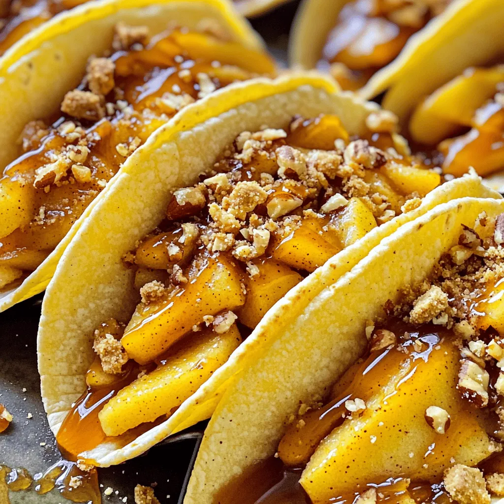 To make apple cheesecake tacos, you will need three main parts: taco shells, apple filling, and cheesecake filling. Each part adds a unique taste and texture, creating a fun dessert.