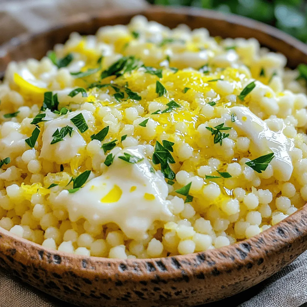 Lemon Parmesan Couscous Flavorful and Easy Recipe