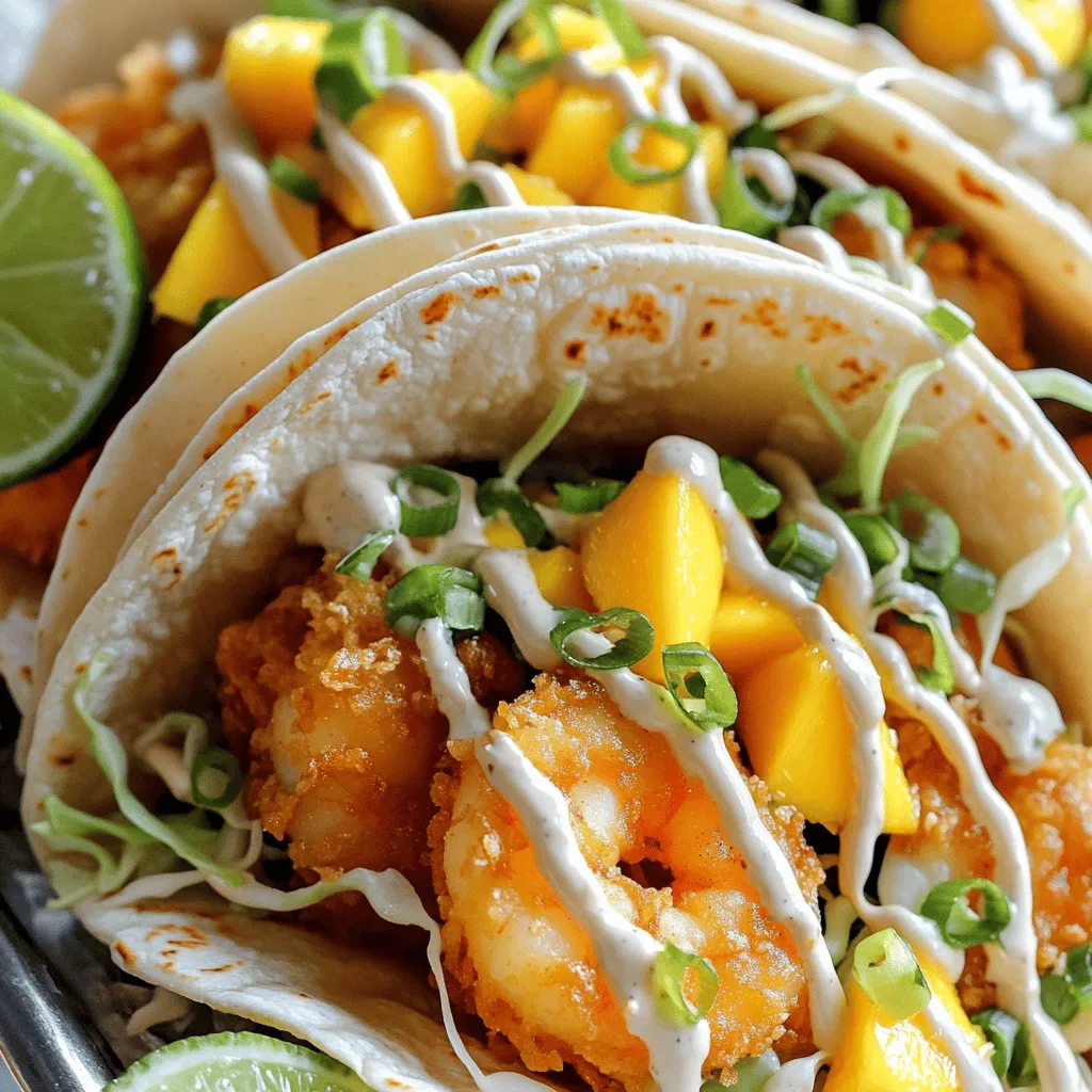 Bang Bang Shrimp Tacos Crispy and Flavorful Treat
