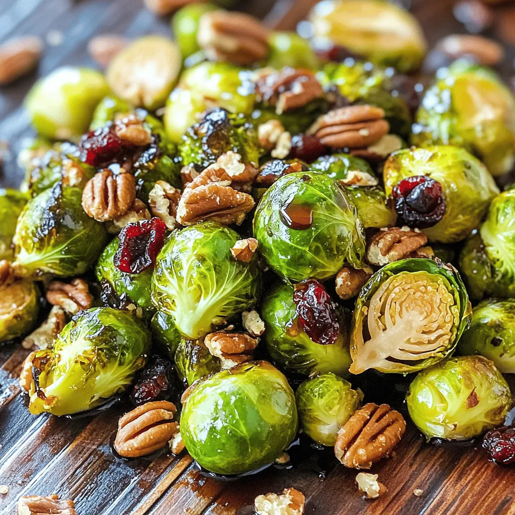 Roasted Maple Brussels Sprouts Flavorful and Easy Recipe