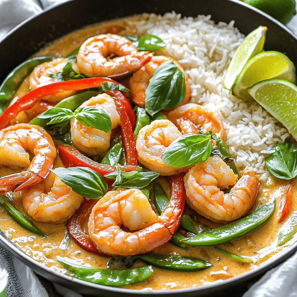Thai Shrimp Coconut Curry Rich and Flavorful Delight