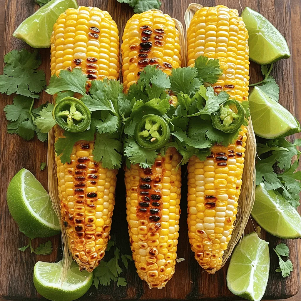 Corn with Jalapeno-Garlic Butter Bold Flavor Boost