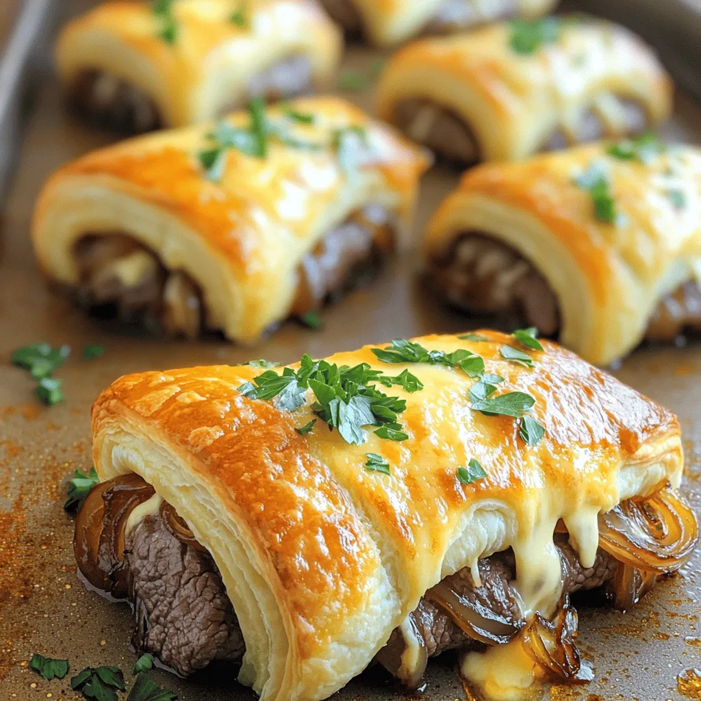 French Onion Beef Roll-Ups Recipe Savory Party Snack