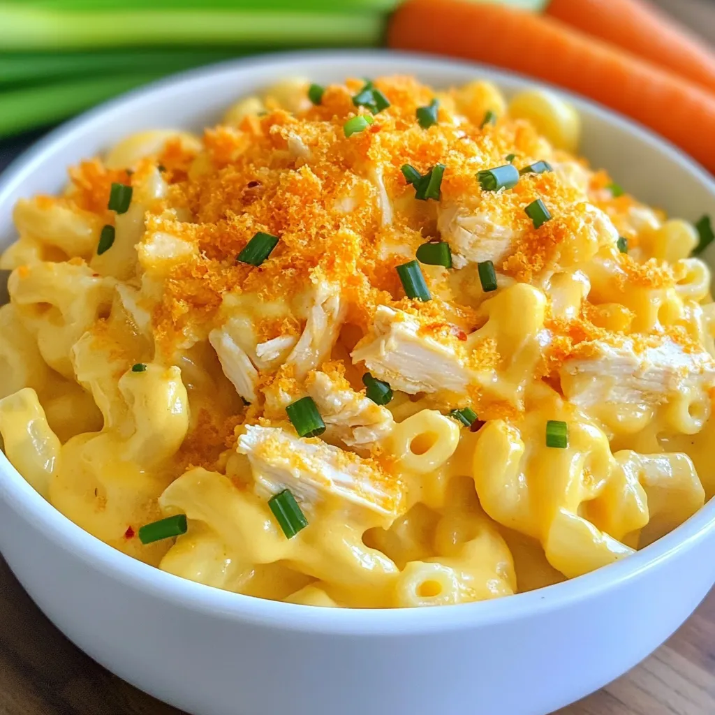 Buffalo Chicken Mac &#038; Cheese Flavorful Comfort Dish