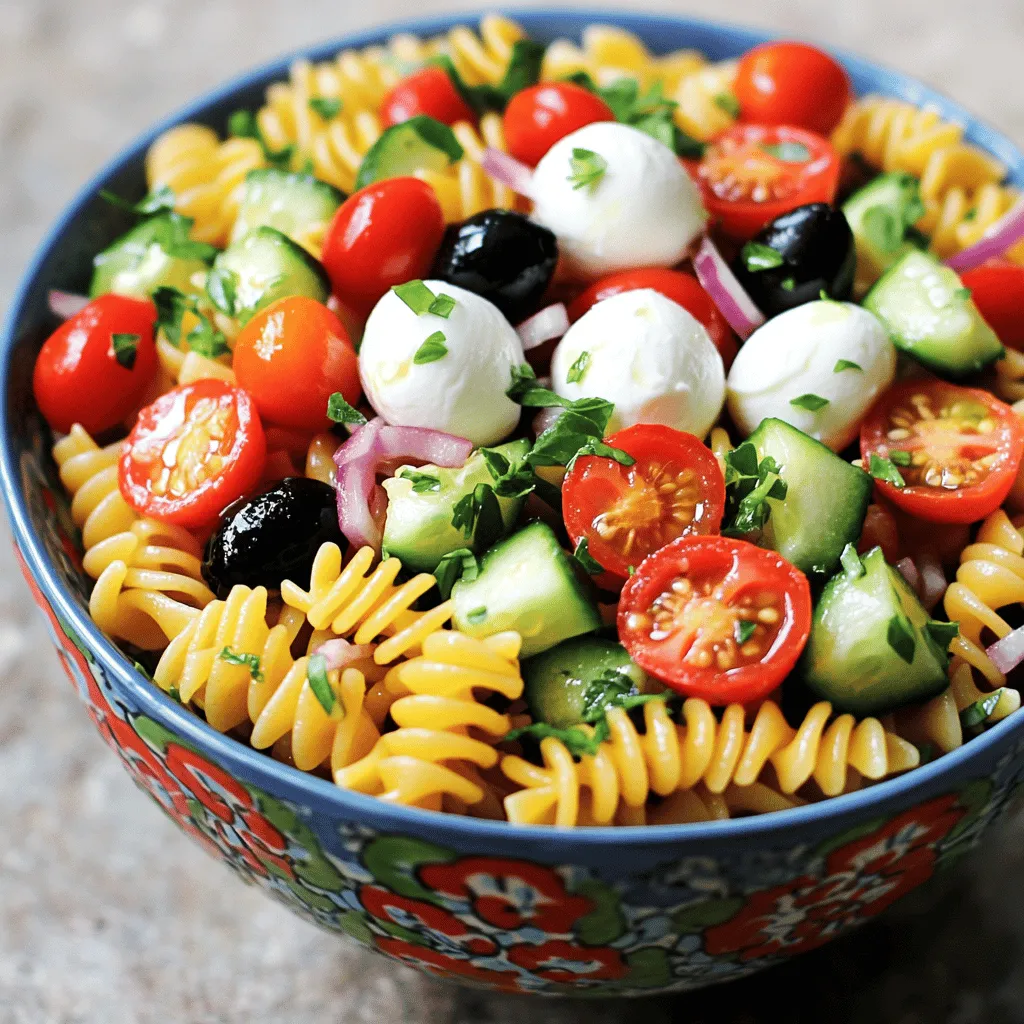Best Italian Pasta Salad Fresh and Simple Recipe
