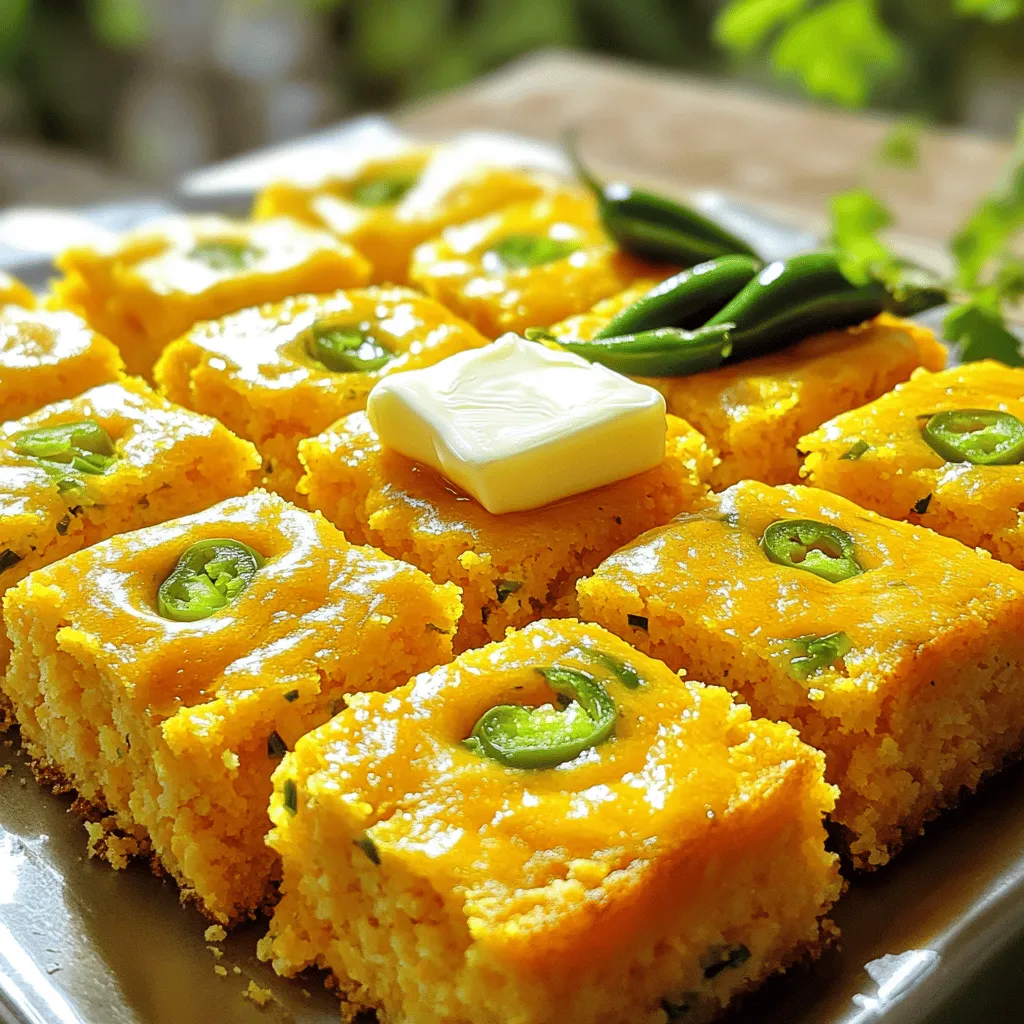 Jalapeno Cheddar Cornbread Flavorful and Easy Recipe