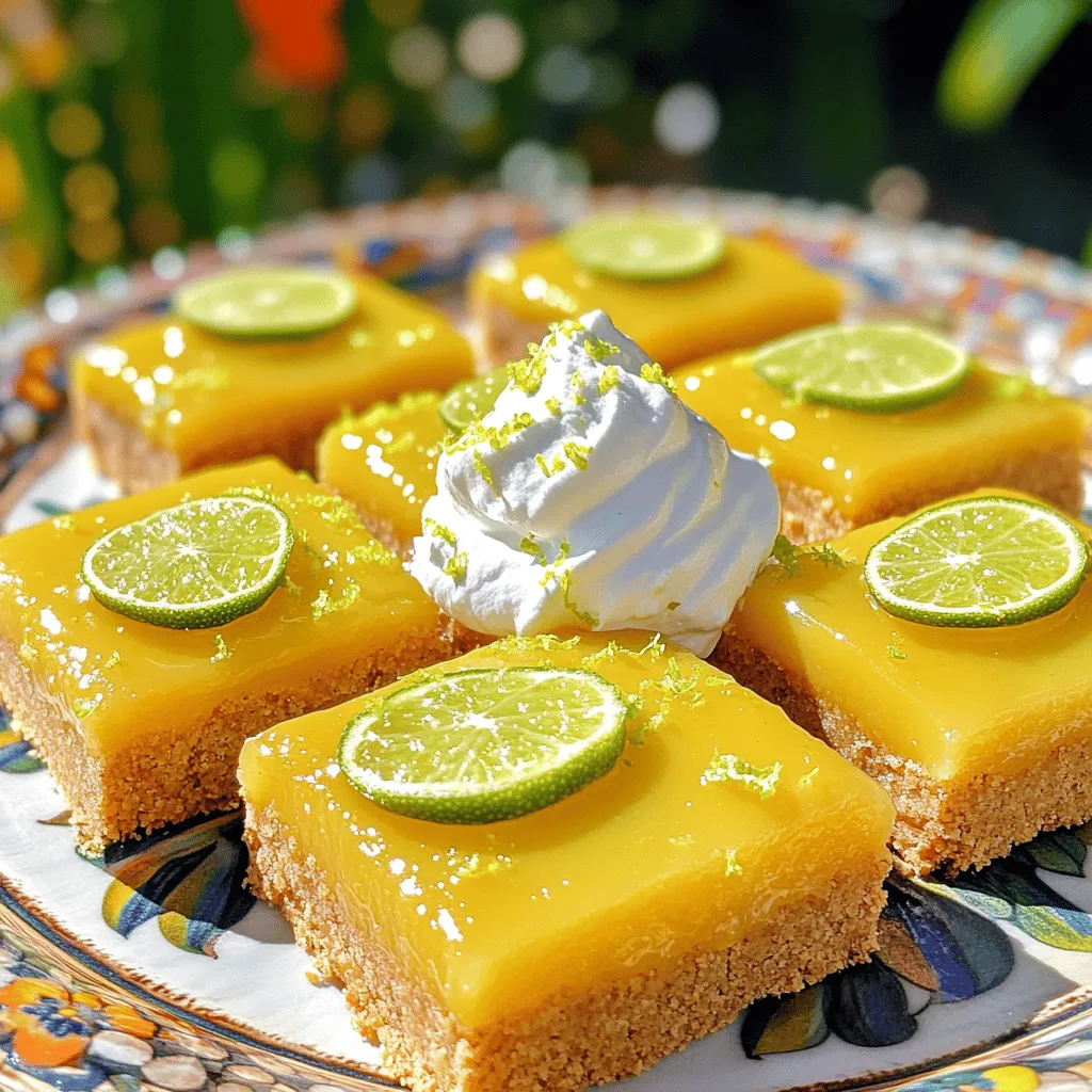 Key Lime Pie Bars Delightful and Easy Recipe