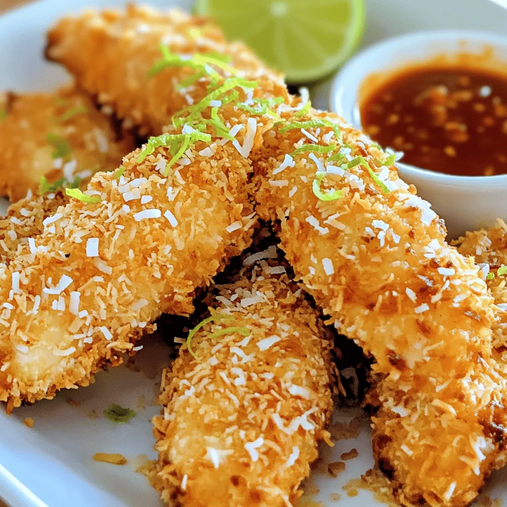 Crispy Coconut Chicken Easy and Flavorful Recipe