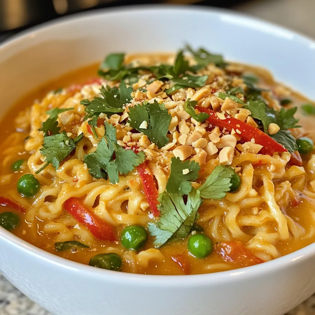 Spicy Thai Peanut Ramen Flavorful and Easy Meal Prep