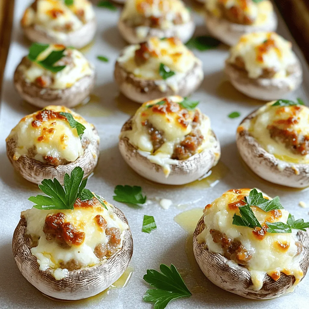 Olive Garden Stuffed Mushrooms Flavorful Dinner Treat