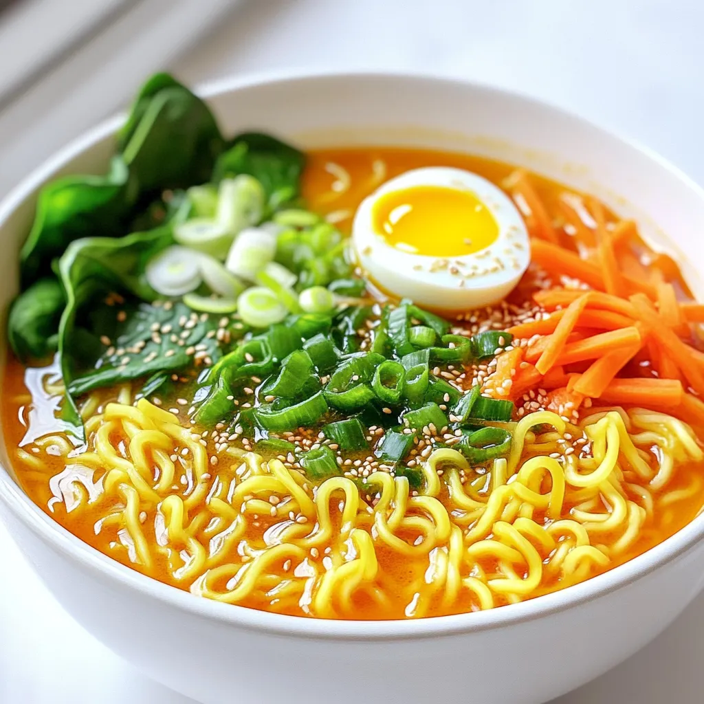 Minute Spicy Chili Garlic Ramen Quick and Tasty Recipe