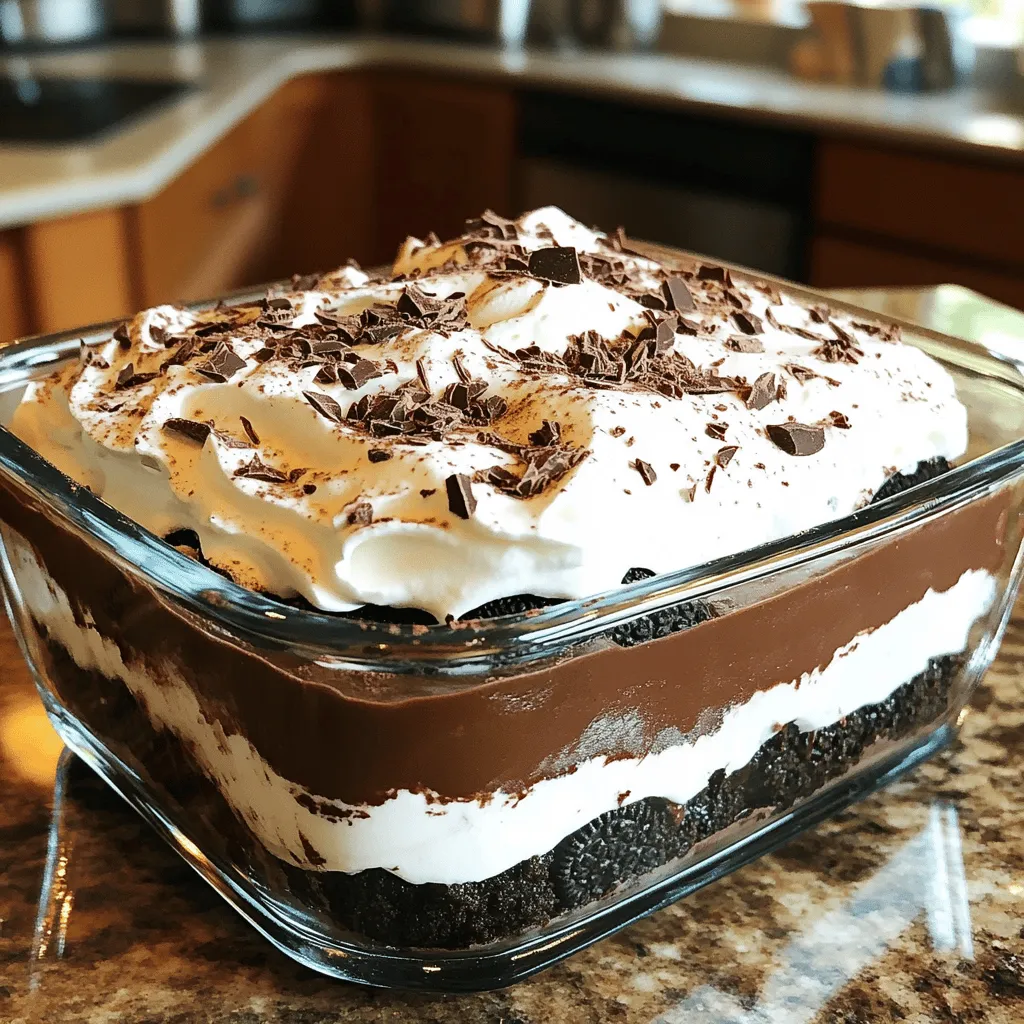 Chocolate Lasagna Heavenly No-Bake Dessert Recipe