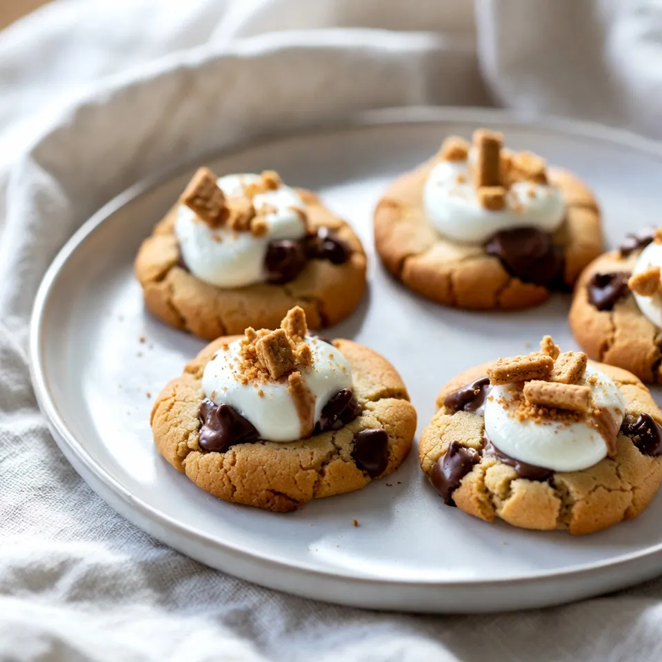 S’mores Stuffed Cookies Irresistible Dessert Treat
