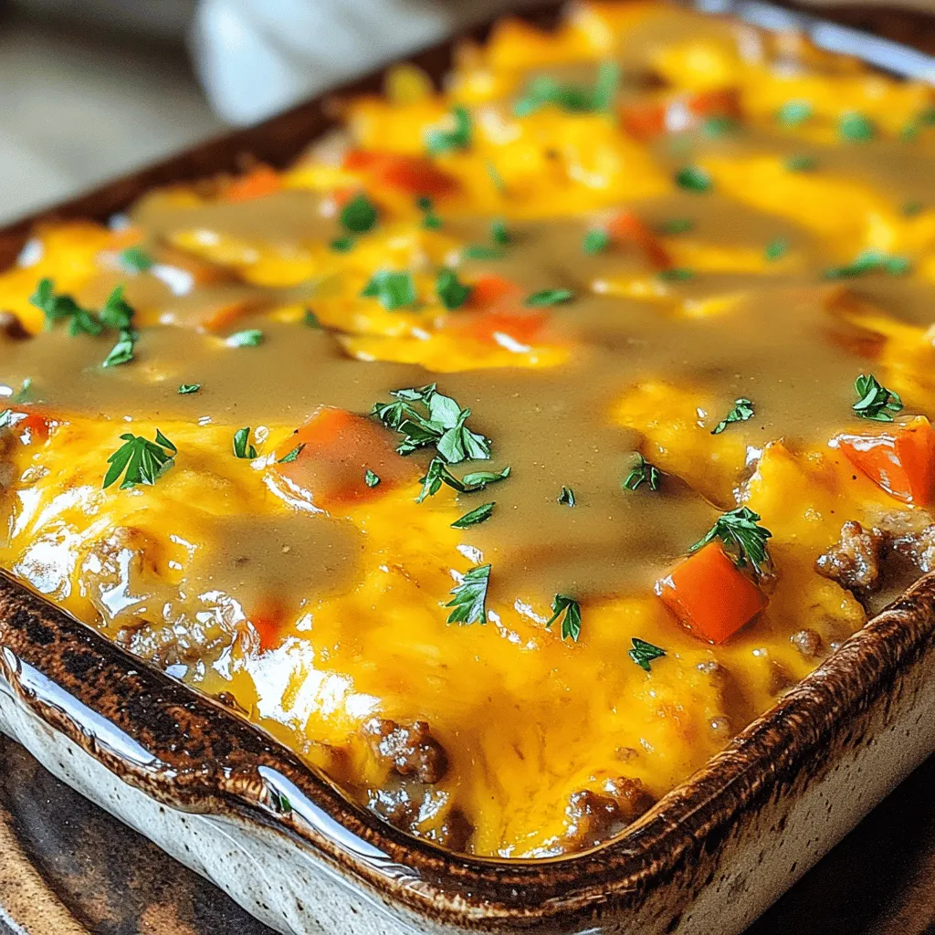 Fireman&#8217;s Overnight Breakfast Casserole With Country Gravy