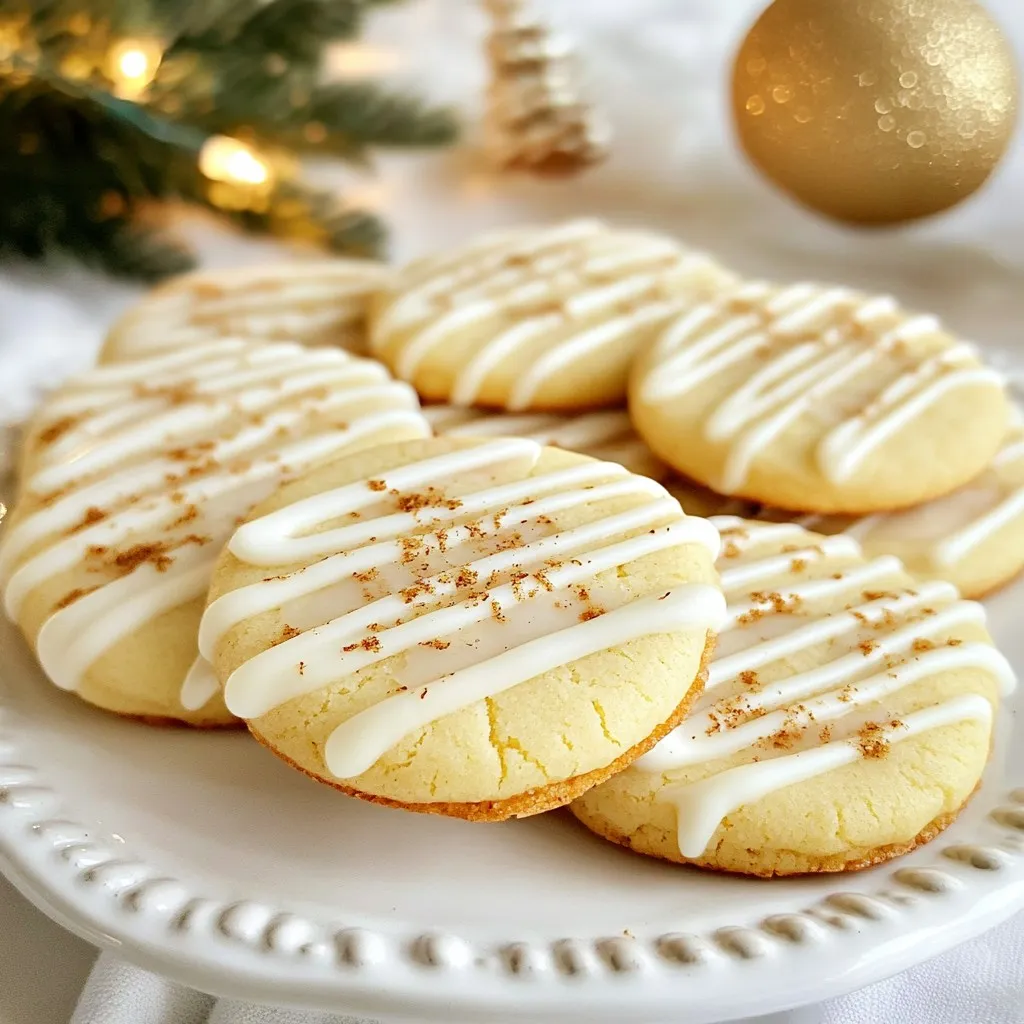Eggnog Sugar Cookies Festive and Flavorful Treat