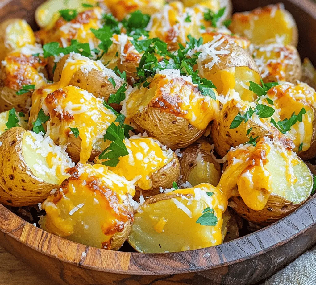 The allure of comfort food often lies in its simplicity and heartwarming flavors. Cheesy Roasted Potatoes are a perfect example of this, offering a delightful combination of crispy textures and rich, savory cheese flavors. This dish is not only easy to prepare but also versatile enough to complement various meals, making it an ideal side dish for family gatherings, holiday celebrations, or a cozy weeknight dinner.