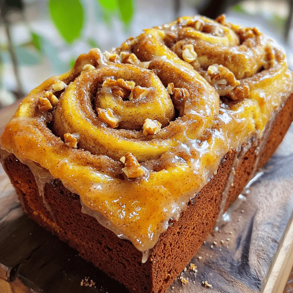 Cinnamon Roll Banana Bread Irresistible Sweet Treat