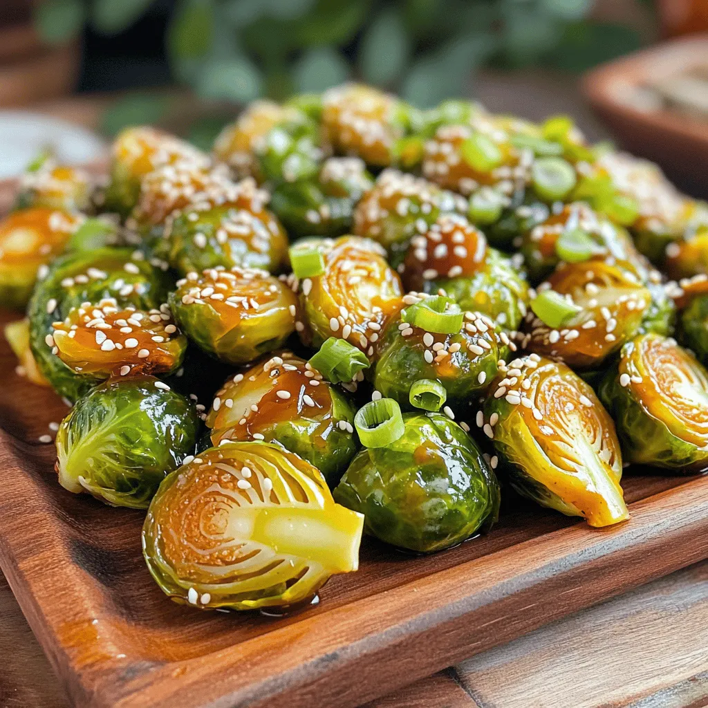 Honey Sriracha Brussels Sprouts Flavorful and Spicy Treat