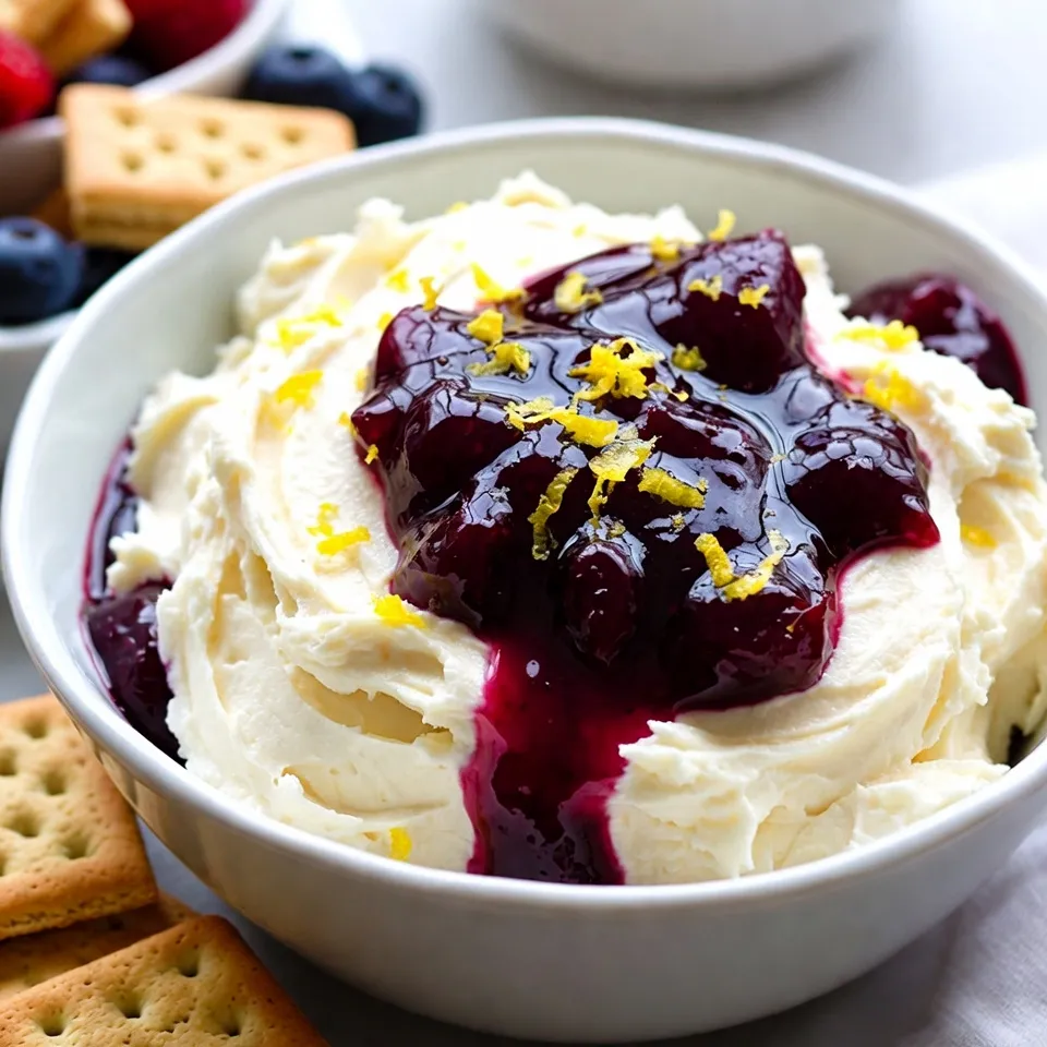 Cherry Cheesecake Dip Irresistible and Simple Treat