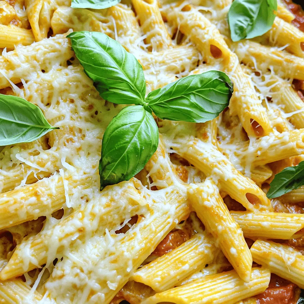 Cheesy Butter Pizza Pasta Recipe Simple and Quick Meal