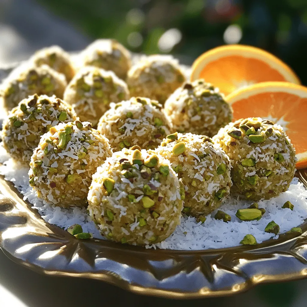 Delicious Orange Blossom Delight Balls Simple Recipe
