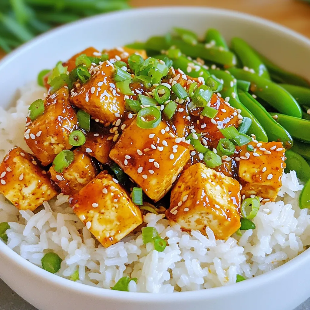 Minute Chili Garlic Tofu Rice Bowls Flavorful Delight