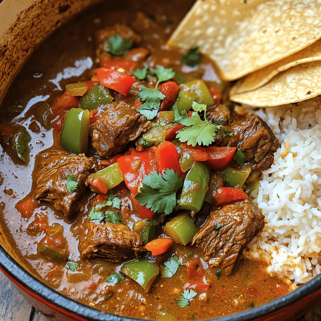 To make the best carne guisada, you need key ingredients. The main star is beef chuck. This cut has the right fat and flavor. You will also need olive oil, onion, and garlic. These add a savory base to the dish.