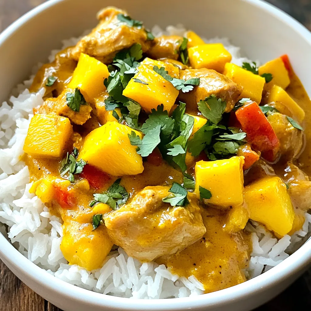 Mango Chicken Curry Flavorful and Simple Recipe