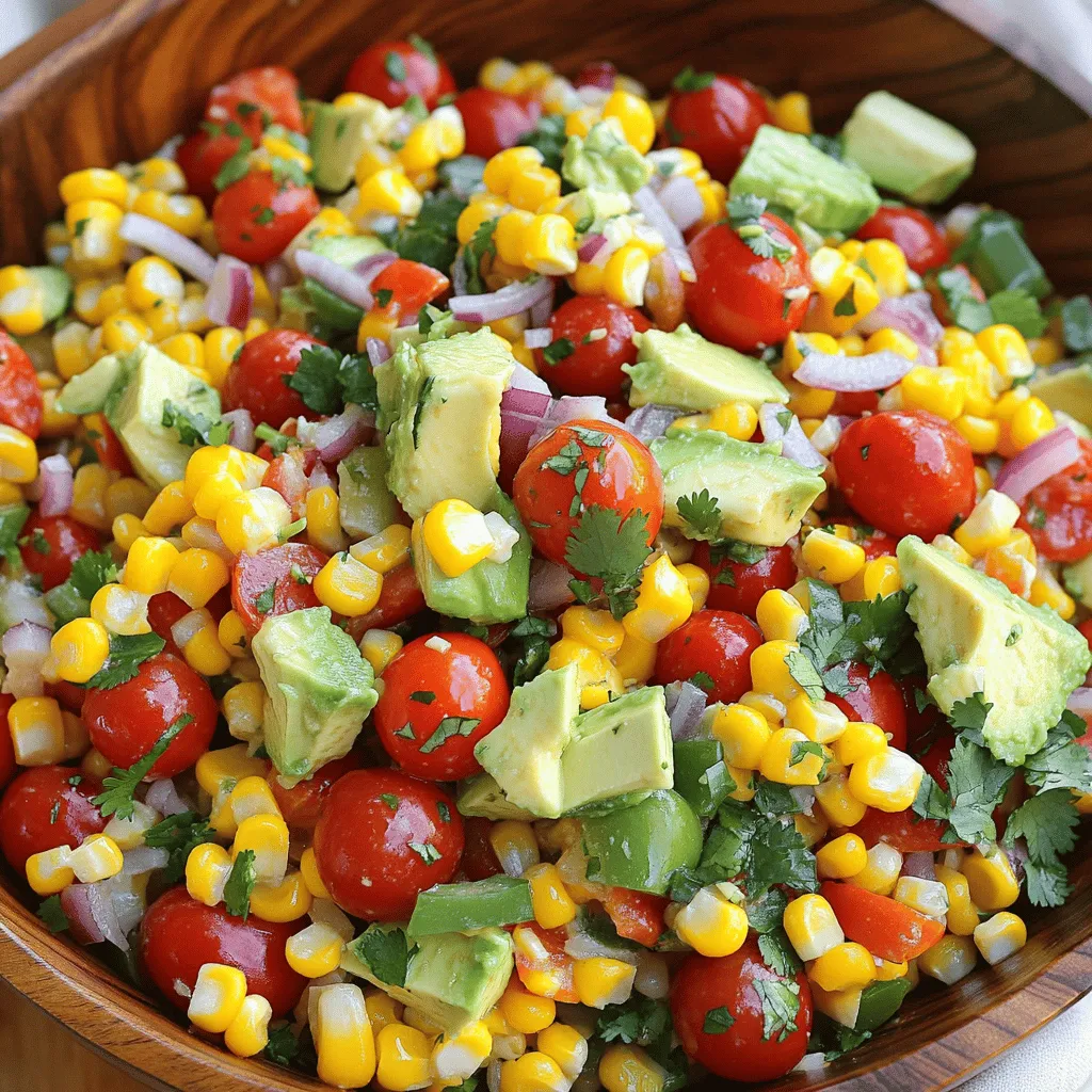 Fiesta Corn Salad Fresh and Flavorful Recipe