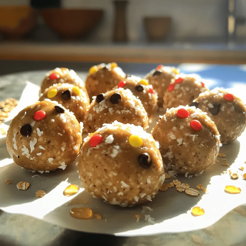 No Bake Peanut Butter Balls Easy and Tasty Snack